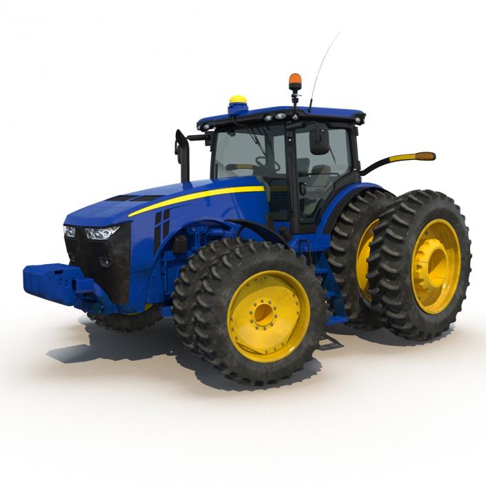 Tractor Generic 4 Rigged 3D model