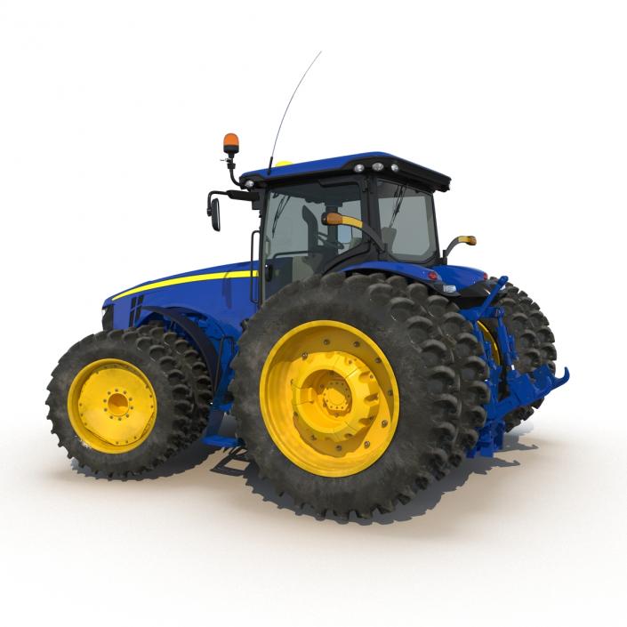 Tractor Generic 4 Rigged 3D model