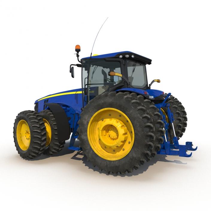 Tractor Generic 4 Rigged 3D model