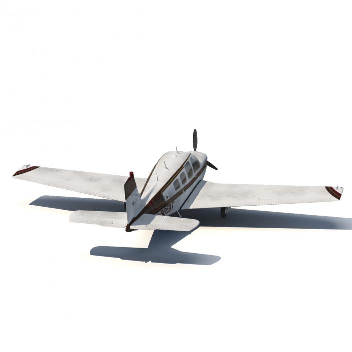 3D model Beechcraft Bonanza 2