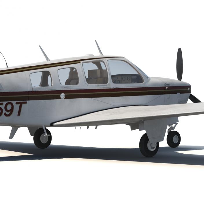 3D model Beechcraft Bonanza 2