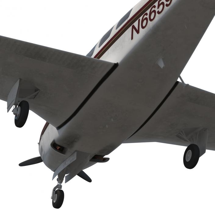 3D model Beechcraft Bonanza 2