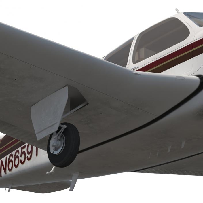 3D model Beechcraft Bonanza 2