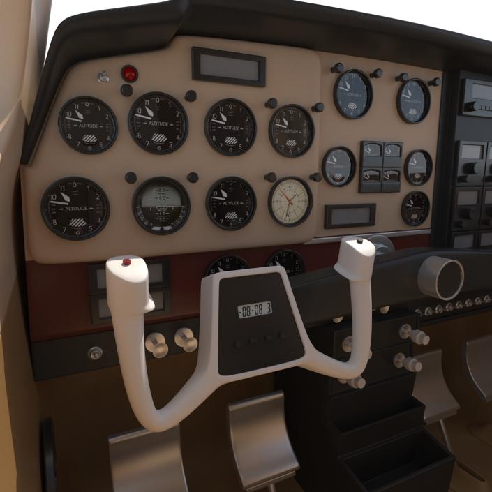 3D model Beechcraft Bonanza 2