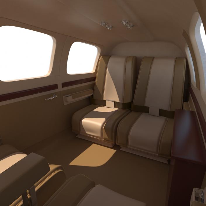 3D model Beechcraft Bonanza 2