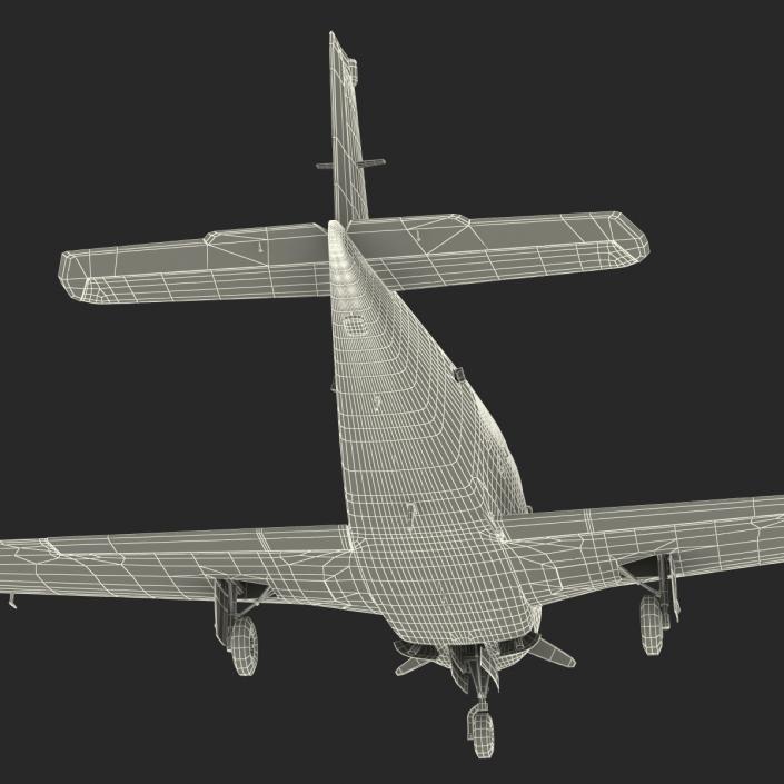 3D model Beechcraft Bonanza 2