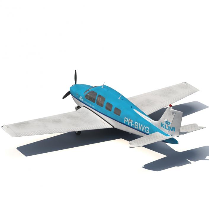 Beechcraft Bonanza 3 Rigged 3D