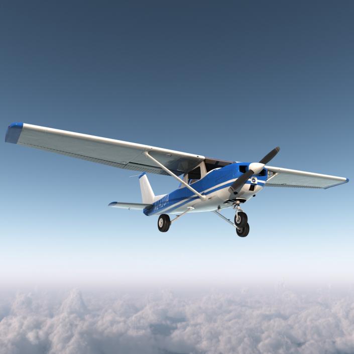 3D model Cessna 150