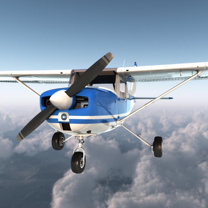 3D model Cessna 150