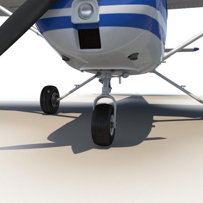 3D model Cessna 150