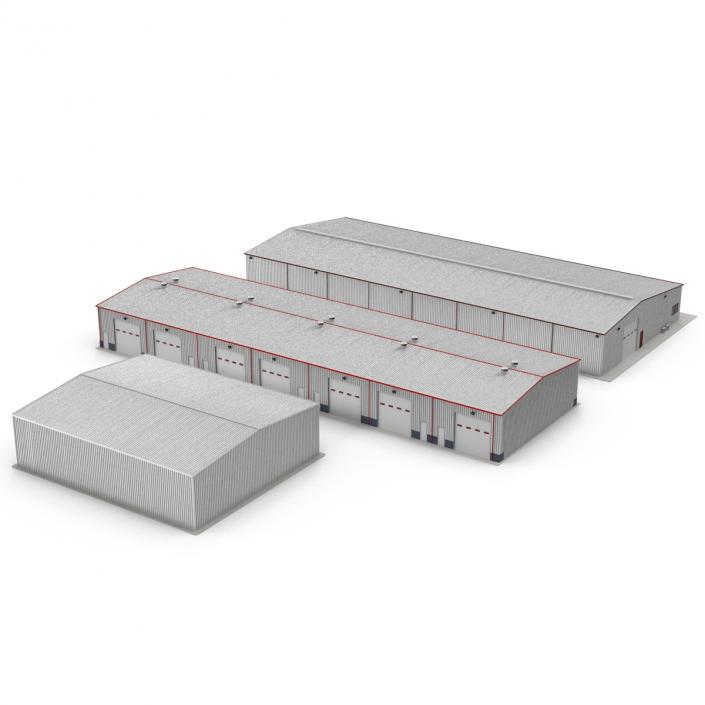 3D model Warehouse Buildings 3D Models Collection