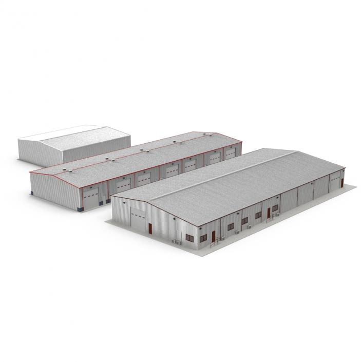 3D model Warehouse Buildings 3D Models Collection