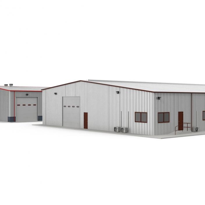 3D model Warehouse Buildings 3D Models Collection