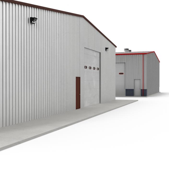 3D model Warehouse Buildings 3D Models Collection