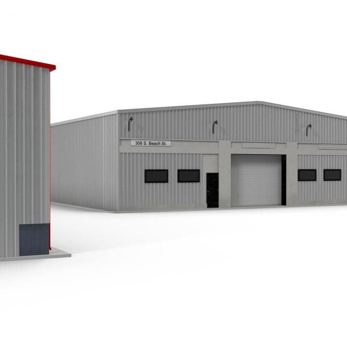 3D model Warehouse Buildings 3D Models Collection