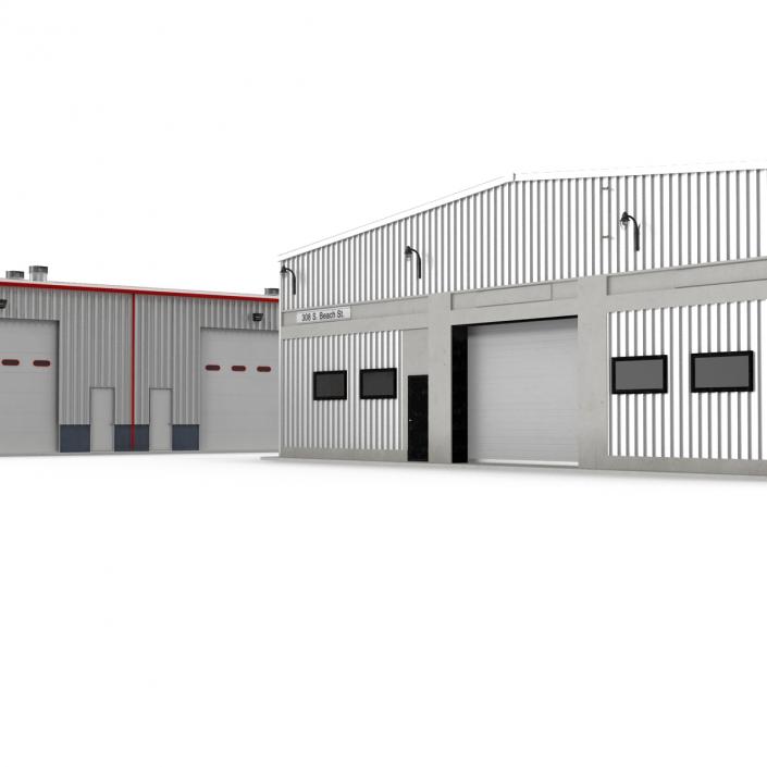 3D model Warehouse Buildings 3D Models Collection