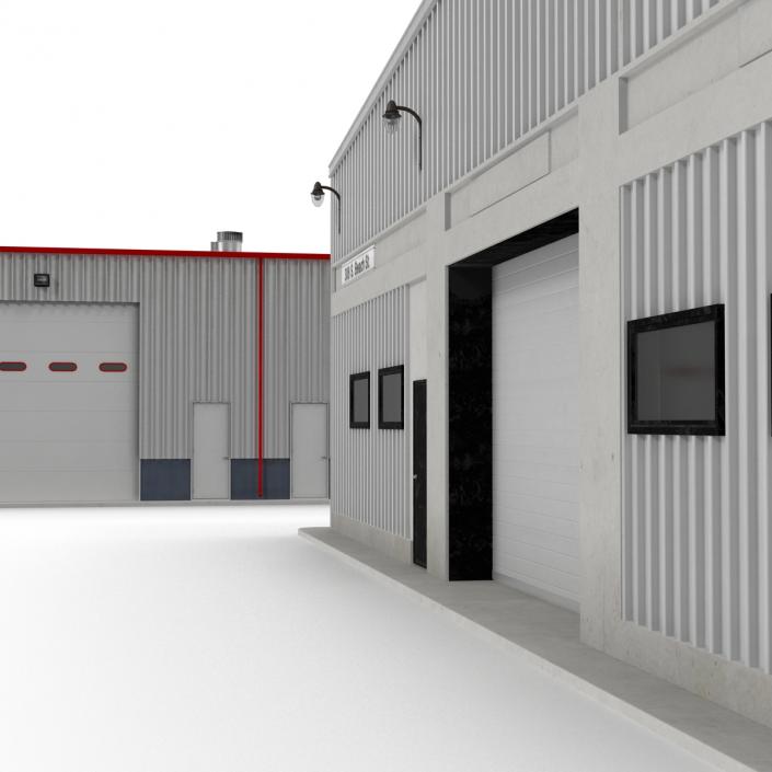 3D model Warehouse Buildings 3D Models Collection