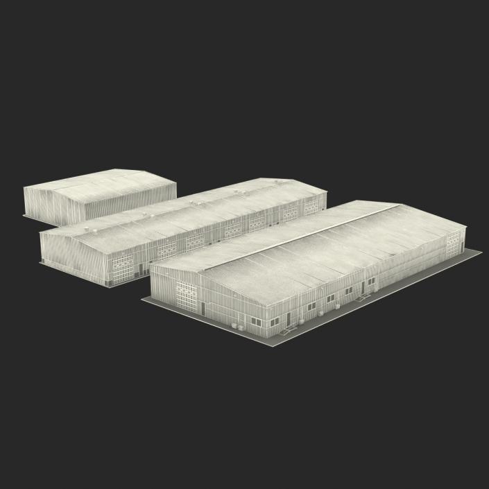 3D model Warehouse Buildings 3D Models Collection