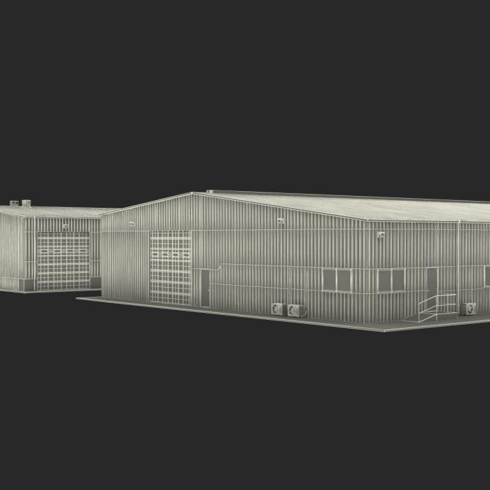 3D model Warehouse Buildings 3D Models Collection