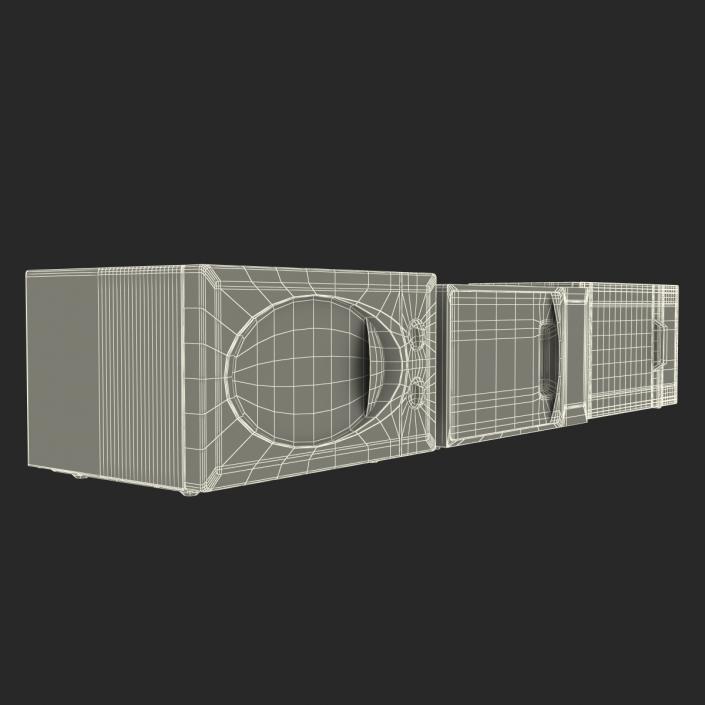 3D Microwave Ovens 3D Models Collection 2 model