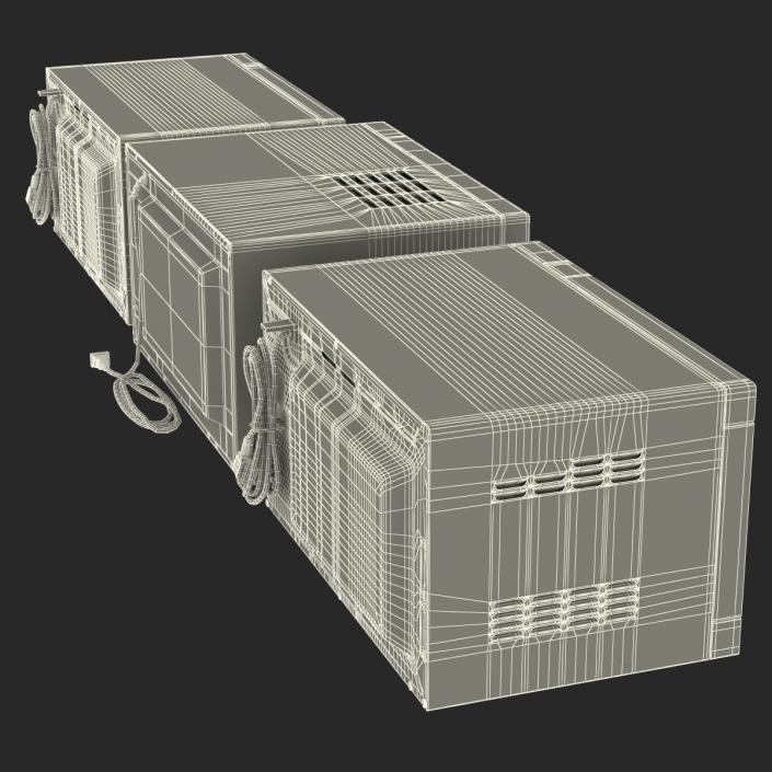 3D Microwave Ovens Generic 3D Models Collection 2