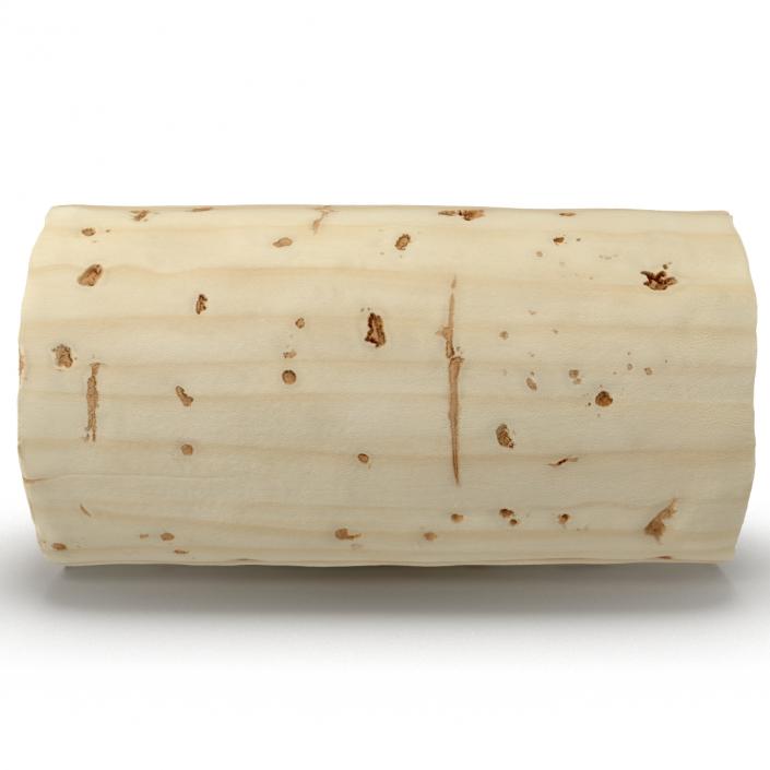 Used Wine Cork 3D model