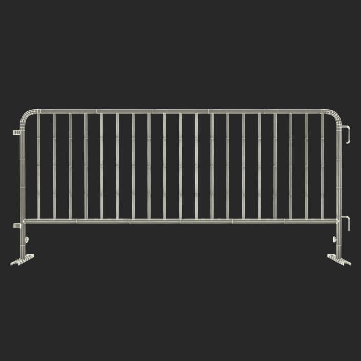 3D Crowd Barrier model