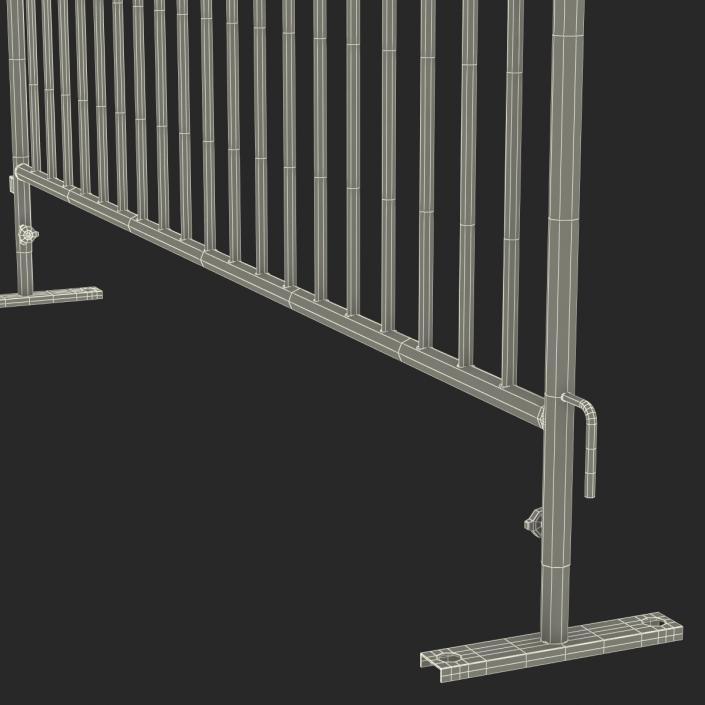 3D Crowd Barrier model