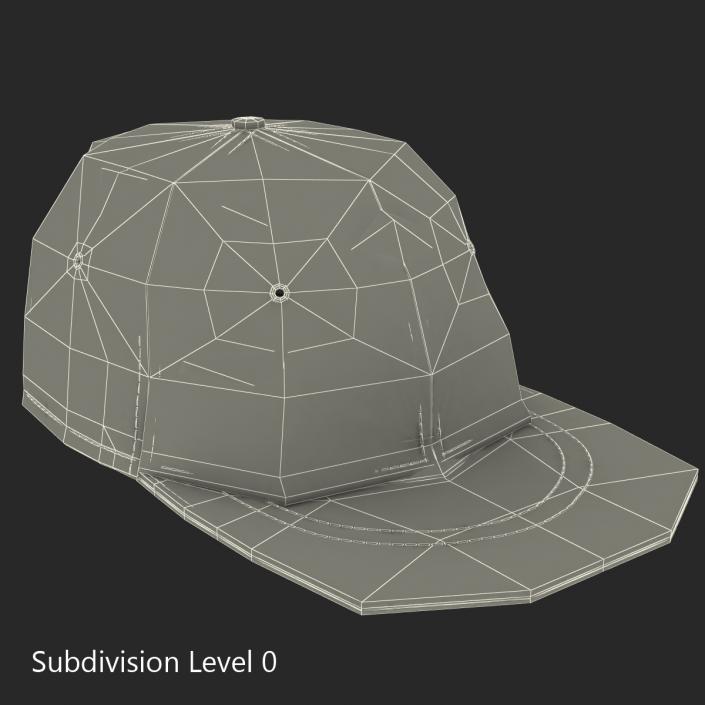 Baseball Hat 2 3D model