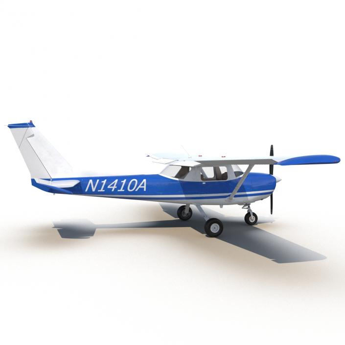 Cessna 150 Rigged 3D