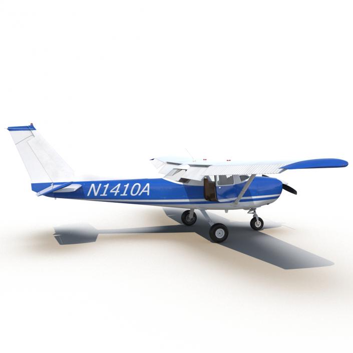 Cessna 150 Rigged 3D