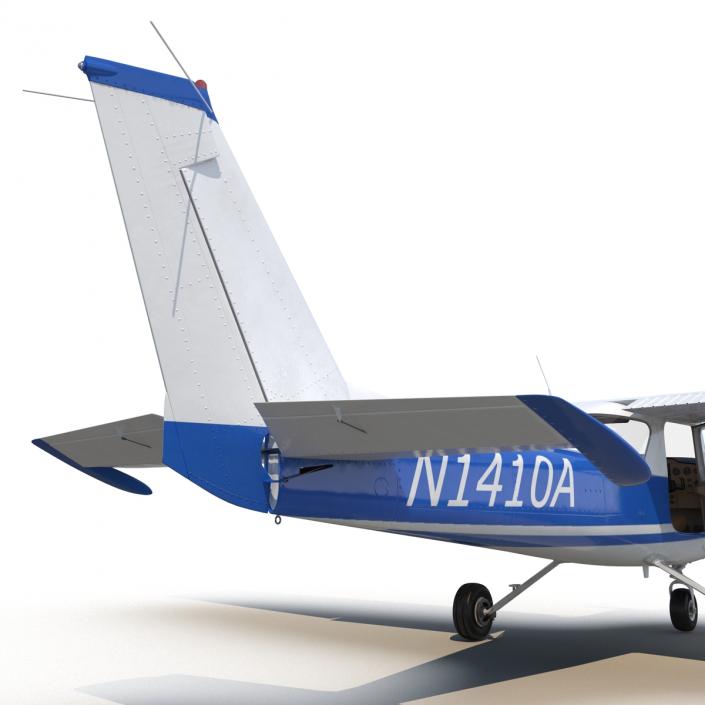 Cessna 150 Rigged 3D