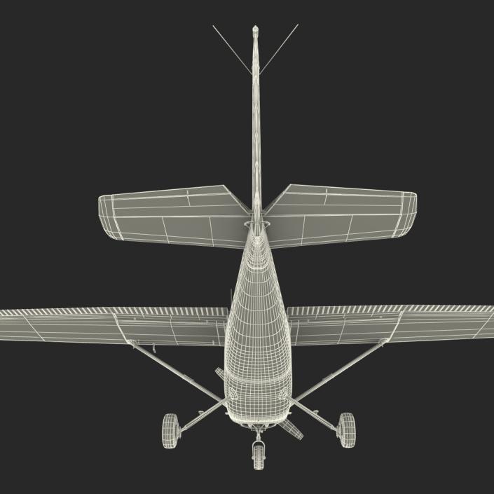 Cessna 150 Rigged 3D