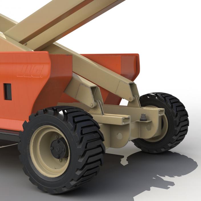 3D Engine Powered Scissor Lift JLG 2 model