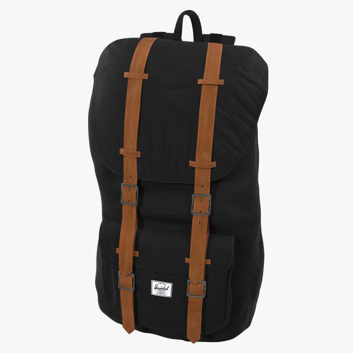 3D Backpack 8 Black