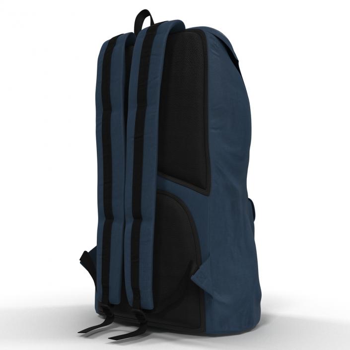 3D model Backpack 8 Blue