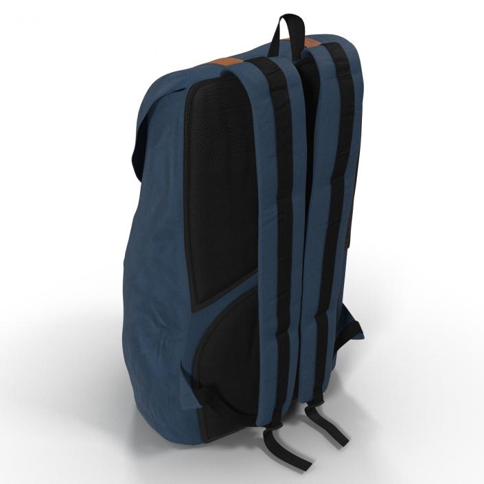 3D model Backpack 8 Blue