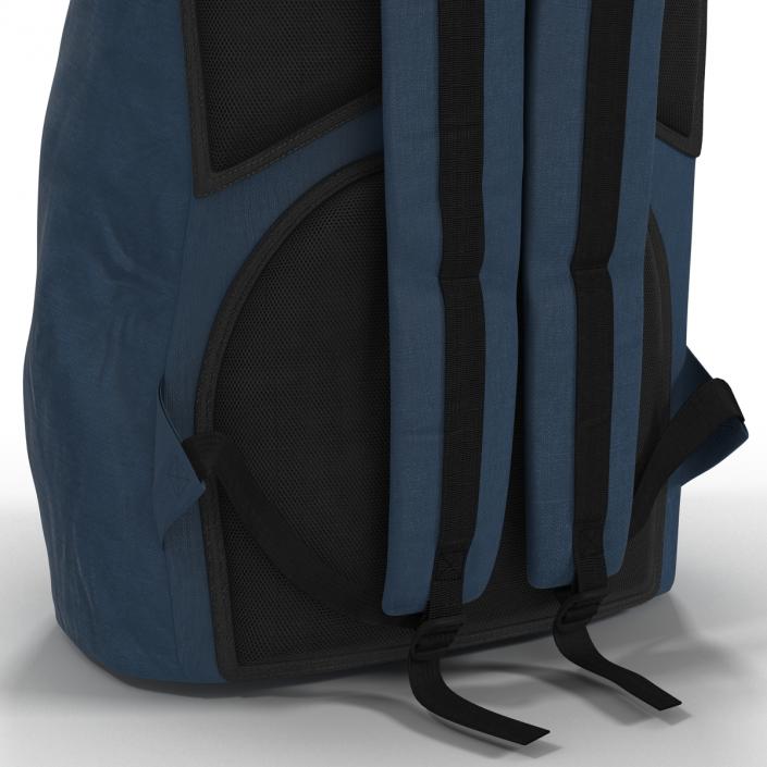 3D model Backpack 8 Blue