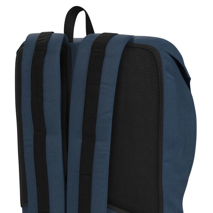 3D model Backpack 8 Blue