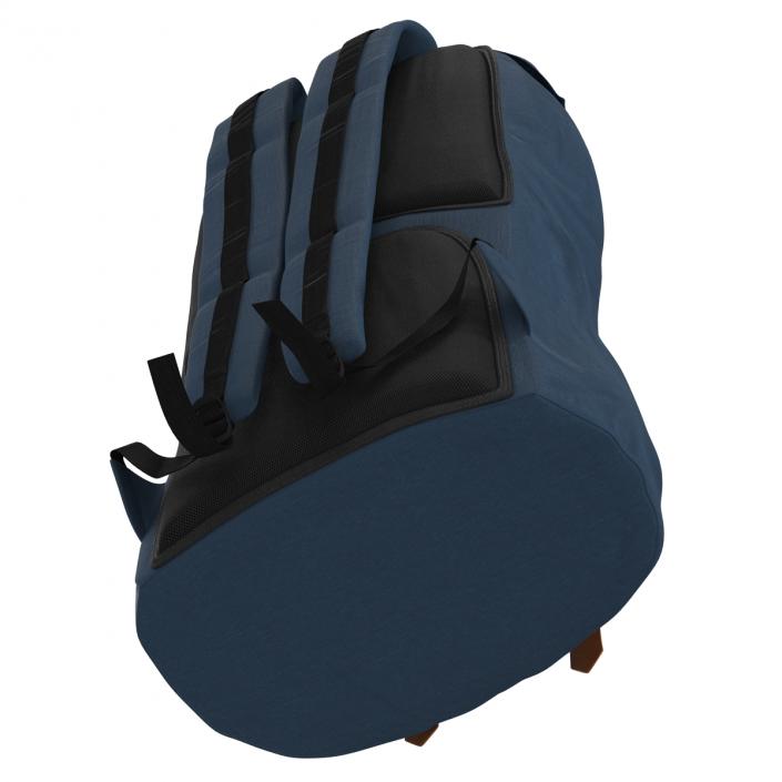 3D model Backpack 8 Blue