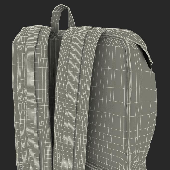 3D model Backpack 8 Blue