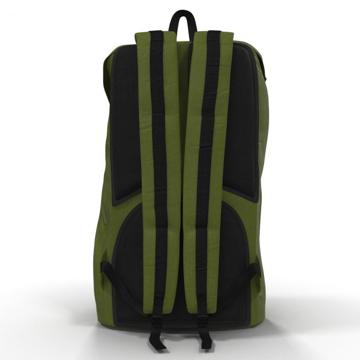 Backpack 8 Green Generic 3D model