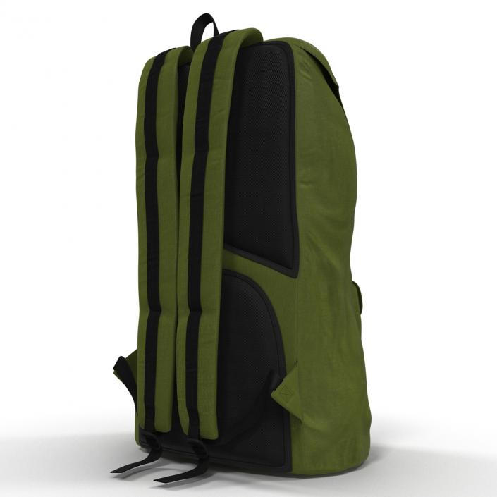 Backpack 8 Green Generic 3D model