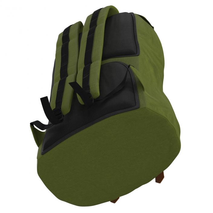 Backpack 8 Green Generic 3D model