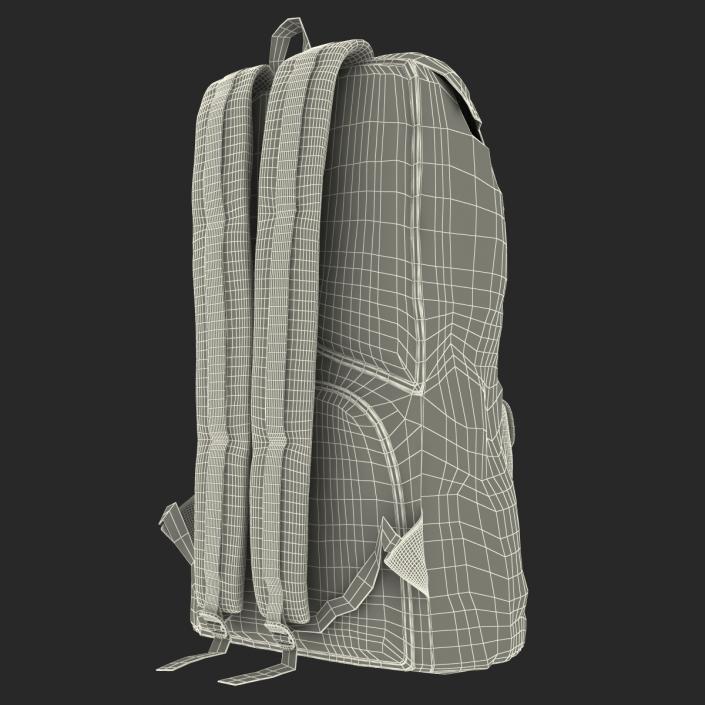 Backpack 8 Green Generic 3D model