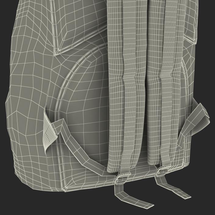 Backpack 8 Green Generic 3D model