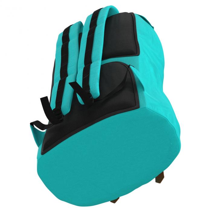 3D model Backpack 8 Turquoise