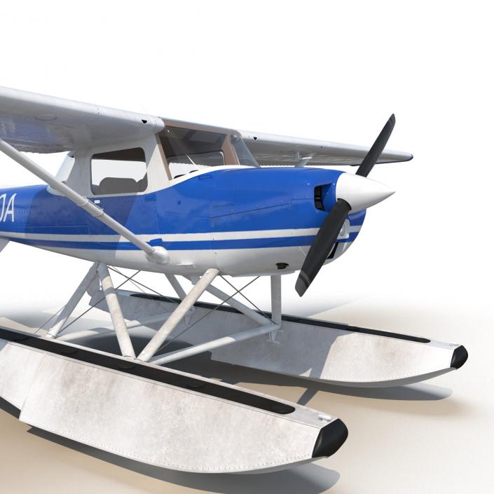 Cessna 150 Seaplane 3D model