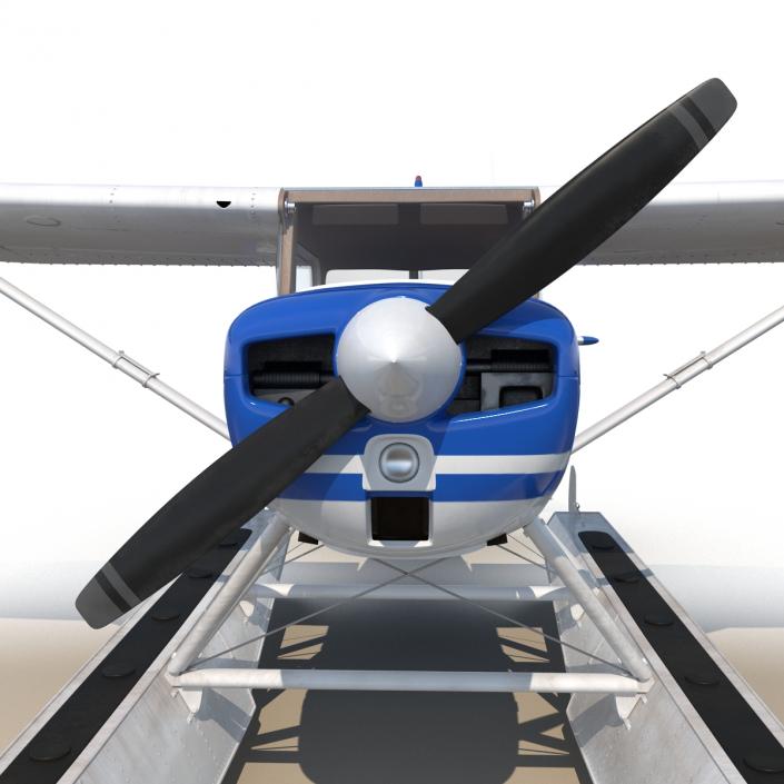 Cessna 150 Seaplane 3D model