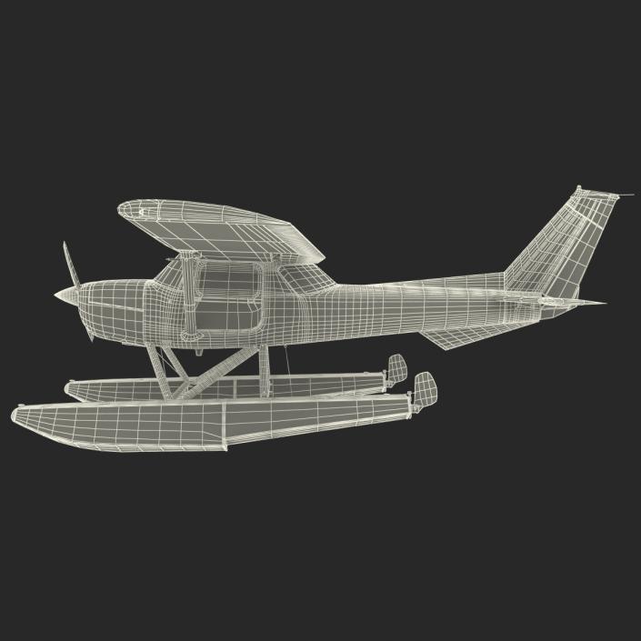 Cessna 150 Seaplane 3D model